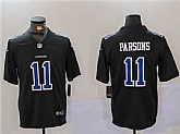 Men's Dallas Cowboys #11 Micah Parsons Black Throwback Vapor Untouchable Limited Football Stitched Jersey,baseball caps,new era cap wholesale,wholesale hats